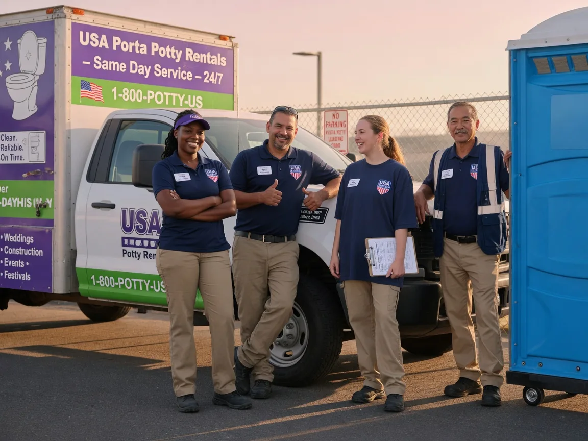 Porta Potty Rental company in Prince, WV